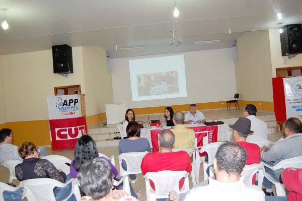 Presidenta da CUT-PR participa de reunião da CUT Regional Noroeste