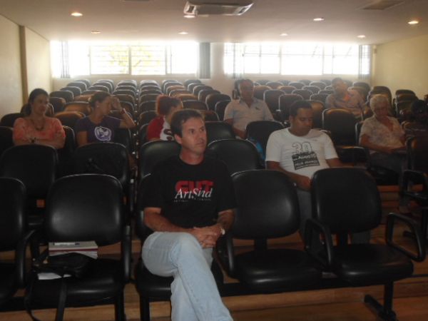 Dirigente do Pactu participa de reunião da Direção Estadual da CUT-PR