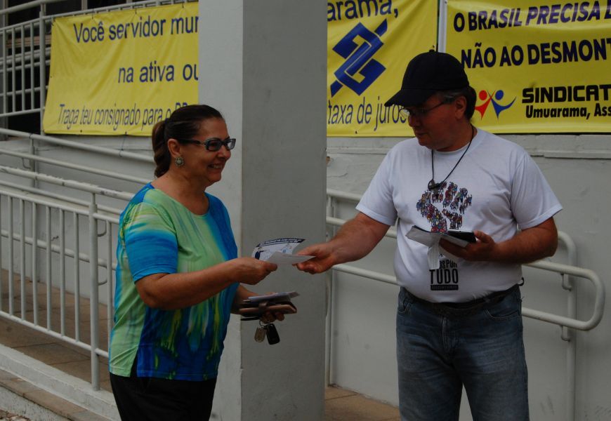 Dia Nacional de Lutas contra os Descomissionamentos no Banco do Brasil