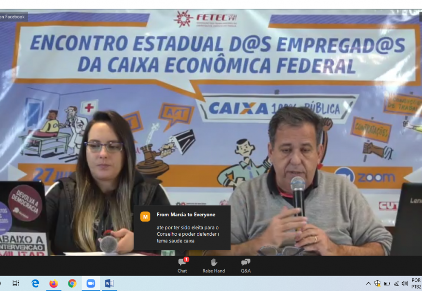 Encontro Estadual dos Empregados da Caixa