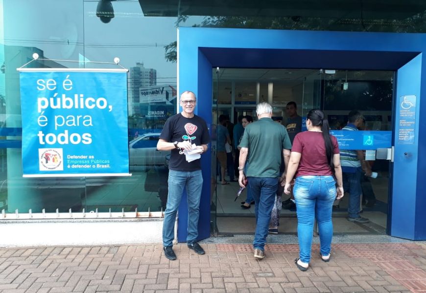 Manifestações em Defesa das Empresas Públicas
