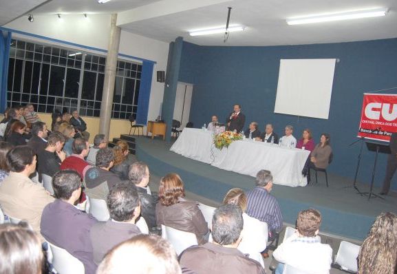 Posse da nova gestão dos Sind. de Paranavaí 