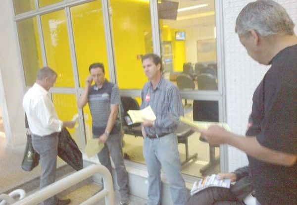 Manifestação dos Sinds do Pactu no BB