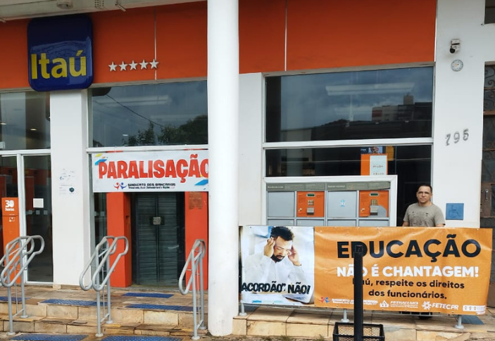 Paralisação - Educação não é chantagem