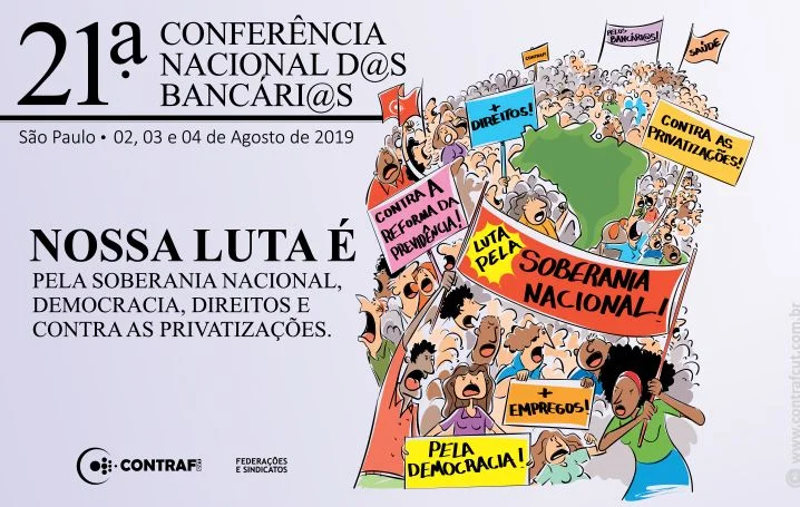 21ª Conferência Nacional dos Bancários acontece neste final de semana