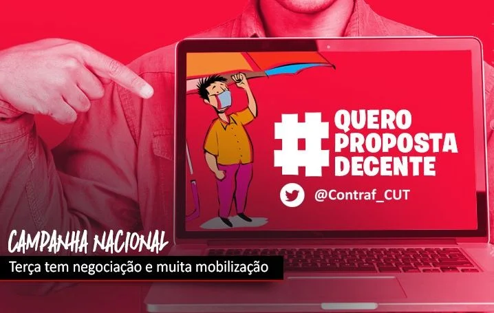 Bancári@s se mobilizam nesta terça-feira (25) de negociações