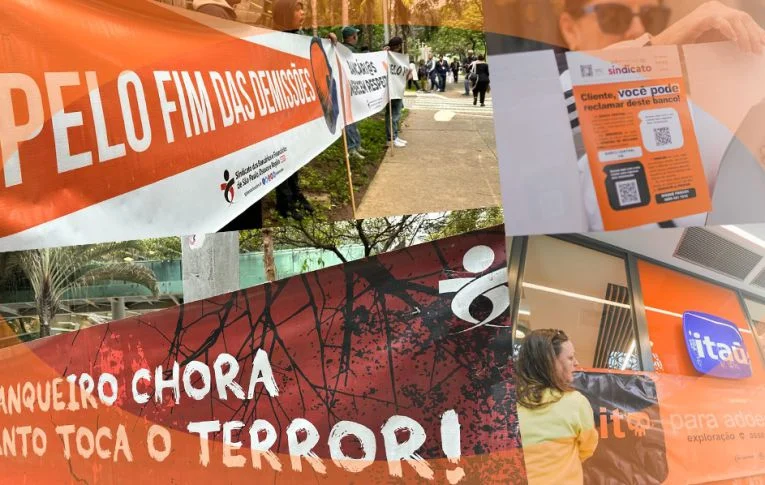 Bancários intensificam protestos contra demissões em massa no Itaú