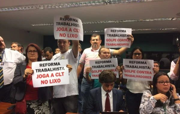 Comissão da Câmara vota texto da nefasta Reforma Trabalhista