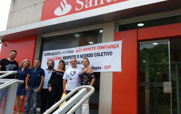 Dia Nacional de Luta no Santander contra perdas de direitos
