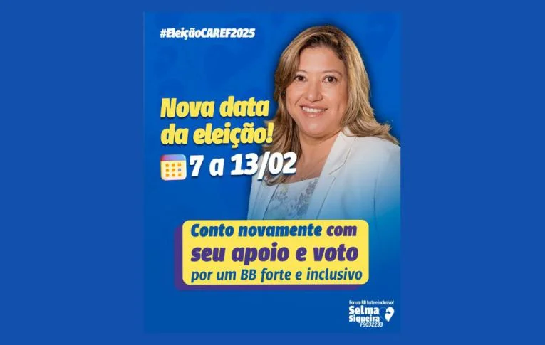 Eleição para Caref é retomada a partir desta sexta (7); participe!