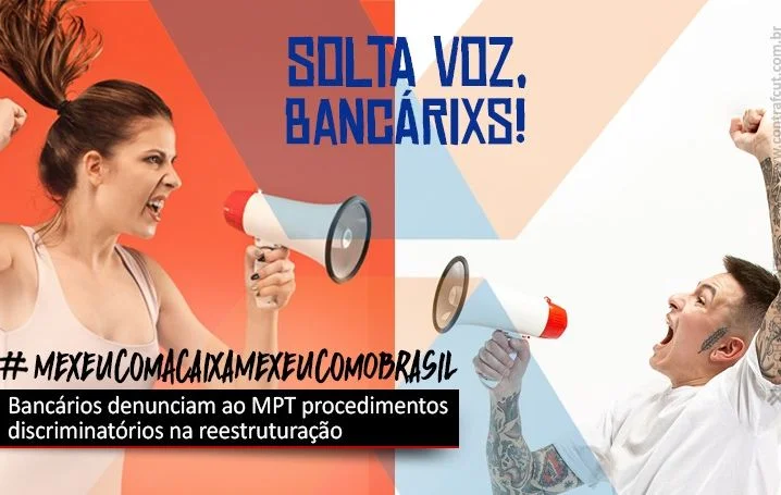 Empregados da Caixa denunciam reestruturação ao MPT