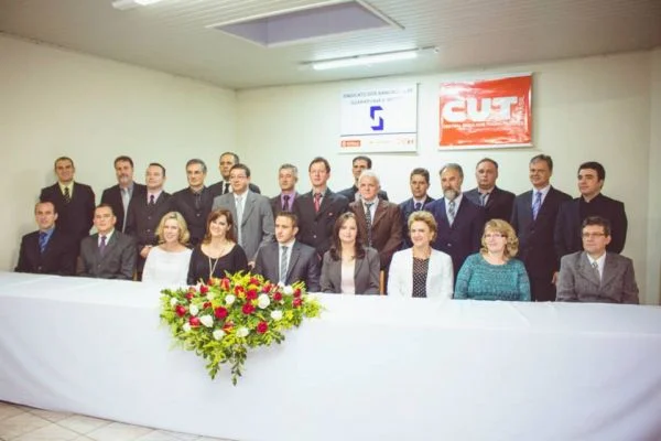 Posse da diretoria do Sindicato dos Bancários de Guarapuava e Região