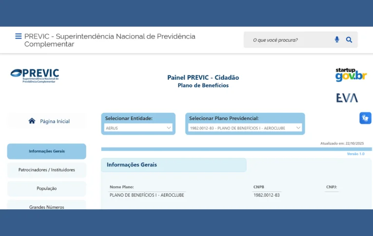 Painel PREVIC Cidadão fortalece a transparência das informações sobre os planos de previdência complementar