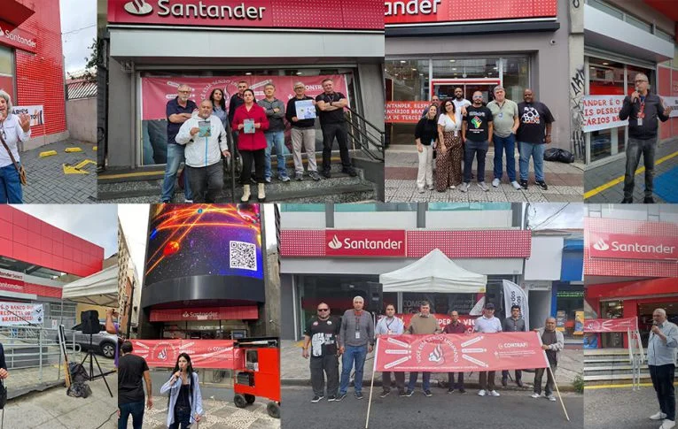 Santander amplia lucros às custas de fraudes, fechamento de postos de trabalho e precarização do atendimento