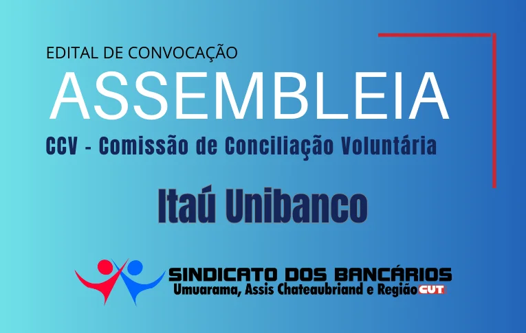Sindicato de Umuarama convoca Assembleia Virtual sobre Acordo para instalação da CCV