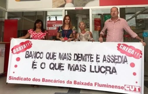 Sindicato denuncia demissões em massa em agências do Santander da Baixada Fluminense