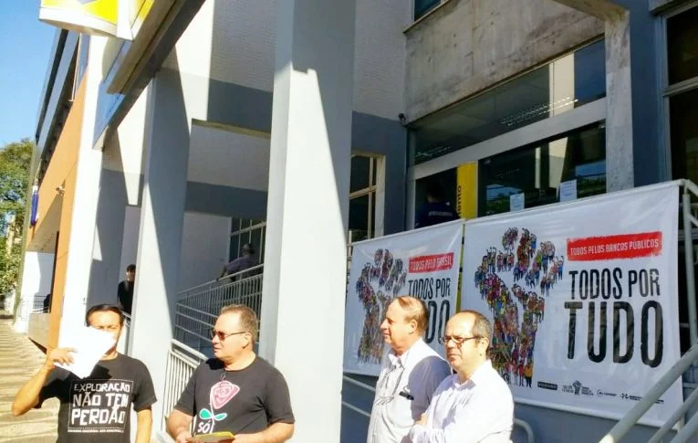 Sindicatos do Pactu participam do Dia Nacional em Defesa dos Bancos Públicos