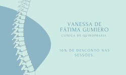 CLÍNICA DE QUIROPRAXIA VANESSA DE FÁTIMA GUMIERO
