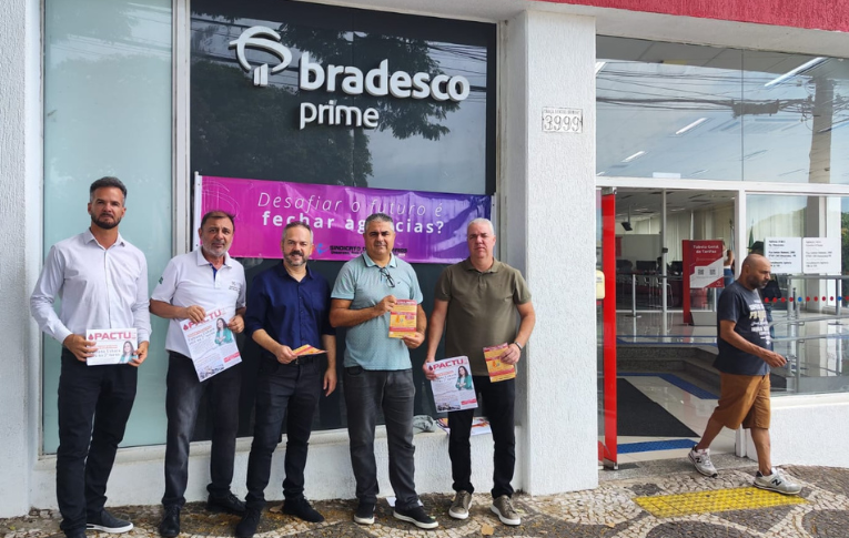 Dia Nacional de Luta no Bradesco, Itaú e Mercantil